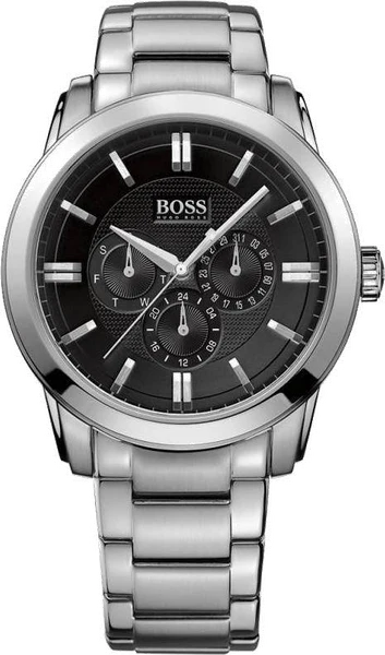 Montre Hugo Boss 1512893 Index argentés et compteurs noirs