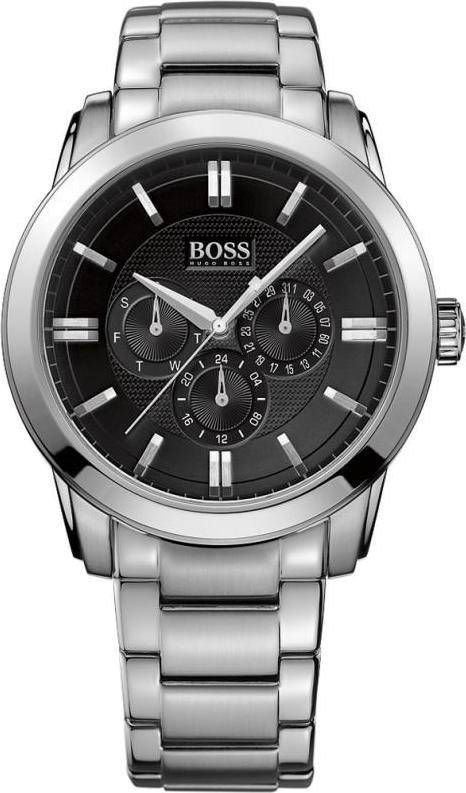 Montre Hugo Boss 1512893 Index argentés et compteurs noirs