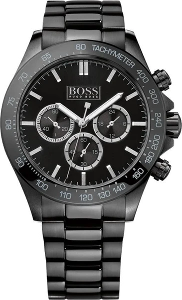 Montre Hugo Boss 1512961 Ikon en Acier Noir 44mm