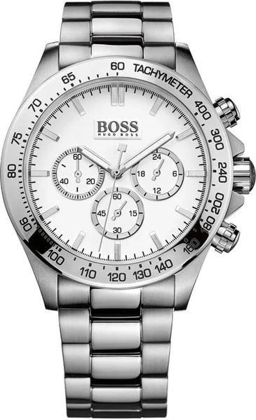 Montre Hugo Boss 1512962 en acier inoxydable avec bracelet à maillons
