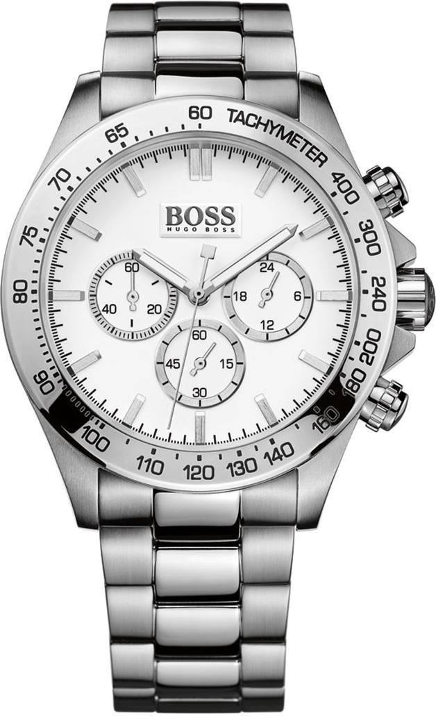 Montre Hugo Boss 1512962 en acier inoxydable avec bracelet à maillons