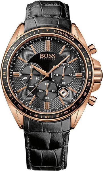Montre Hugo Boss 1513092 Bracelet Cuir Noir