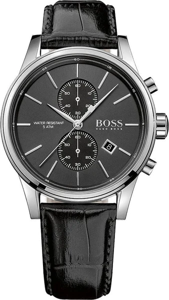Montre Homme Hugo Boss Jet 1513279 Bracelet cuir noir