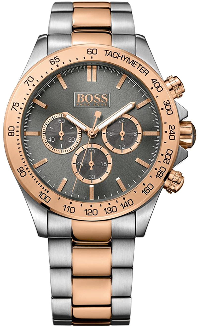 Montre Hugo Boss 1513339 Acier Bicolore et Cadran Anthracite