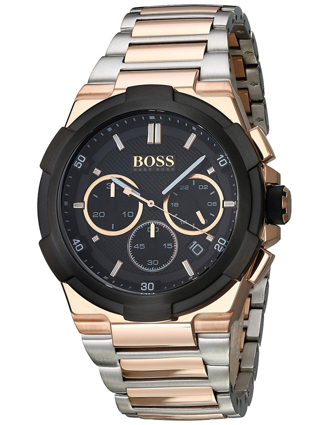 Montre Hugo Boss 1513358 Supernova Acier Bicolore 46mm