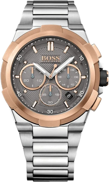 Montre Hugo Boss 1513362 en acier avec cadran anthracite