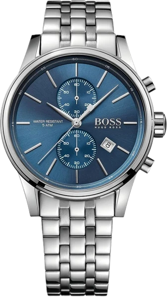 Montre Hugo Boss 1513384 Classic Jet Cadran Bleu et Bracelet Acier