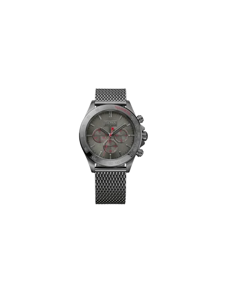 Montre Hugo Boss 1513443 Bracelet en maille milanaise acier gris
