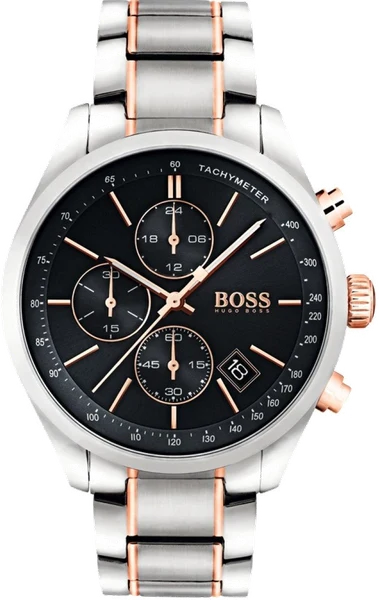 Montre Homme Hugo Boss 1513473 Bracelet Bicolore Acier