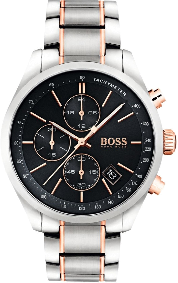 Montre Homme Hugo Boss 1513473 Bracelet Bicolore Acier