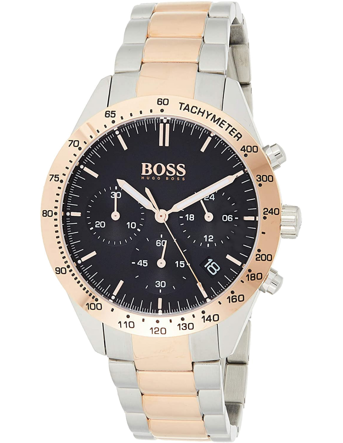 Montre Hugo Boss 1513584 Chronographe en Acier Inoxydable Bi-ton