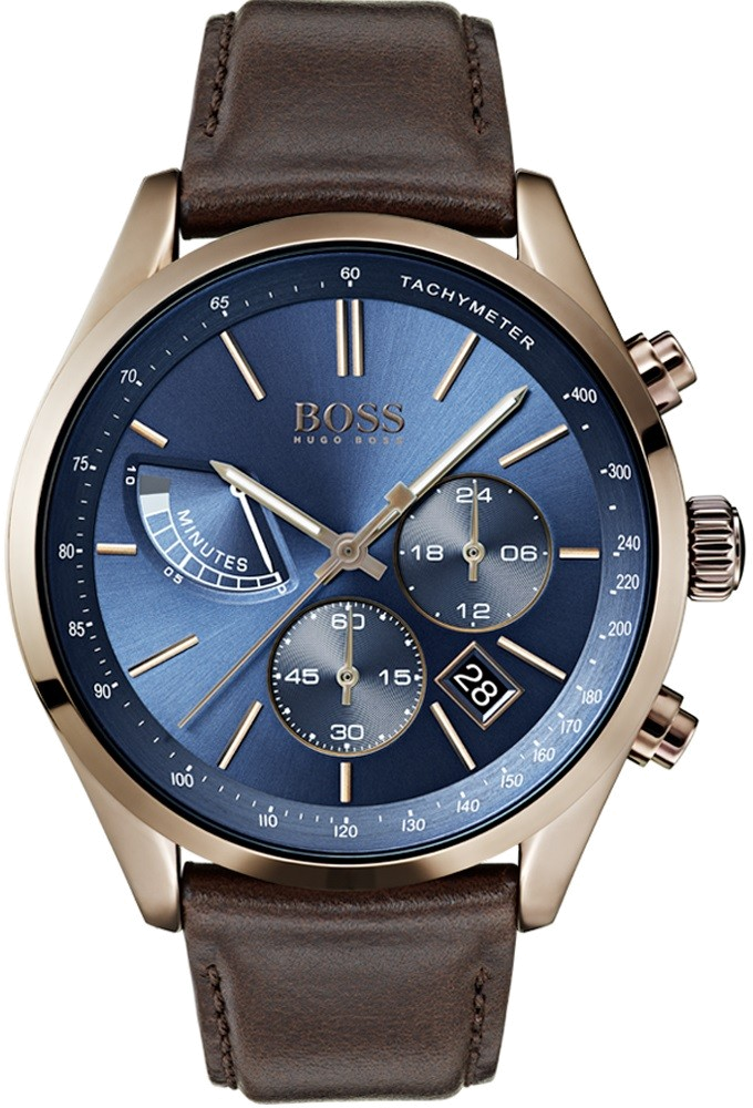 Montre Hugo Boss 1513604 Chronographe Cadran Bleu