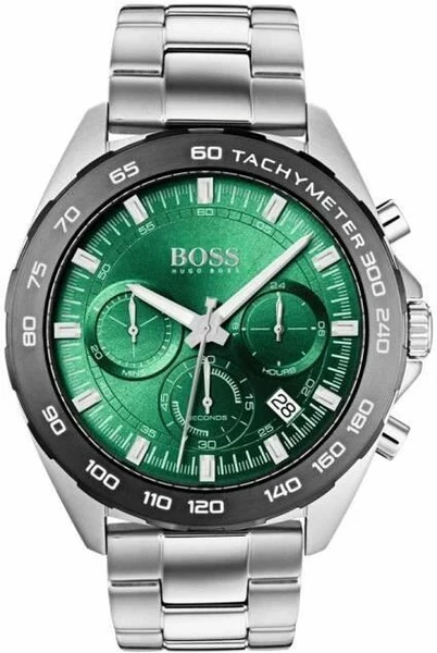 Montre Homme Hugo Boss Intensity 1513682 chronographe cadran vert