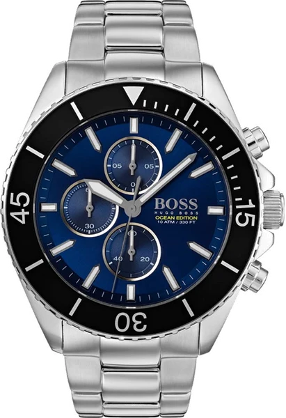 Montre Hugo Boss 1513704 Ocean Cadran Bleu et Acier Inoxydable