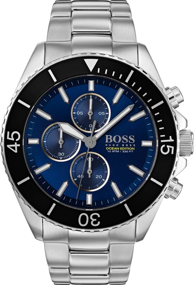 Montre Hugo Boss 1513704 Ocean Cadran Bleu et Acier Inoxydable