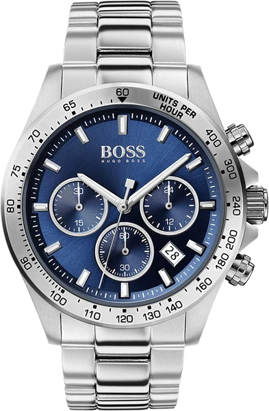 Montre Hugo Boss 1513755 Chronomètre Sport à Cadran Bleu