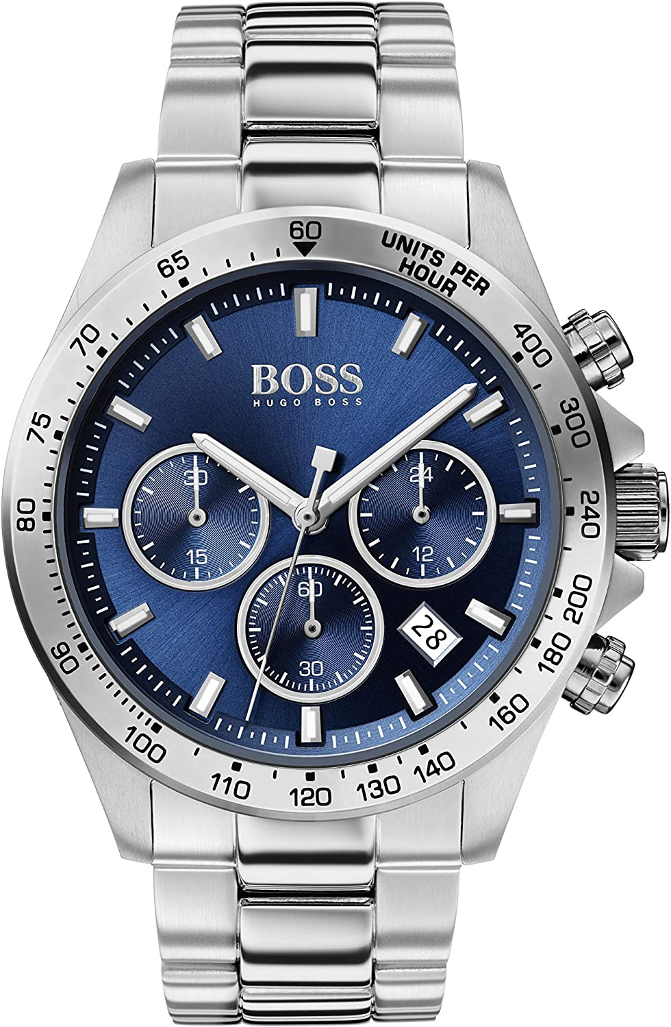 Montre Hugo Boss 1513755 Chronomètre Sport à Cadran Bleu