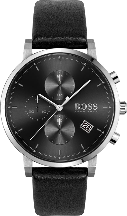 Montre Homme Hugo Boss Integrity 1513777 bracelet cuir noir