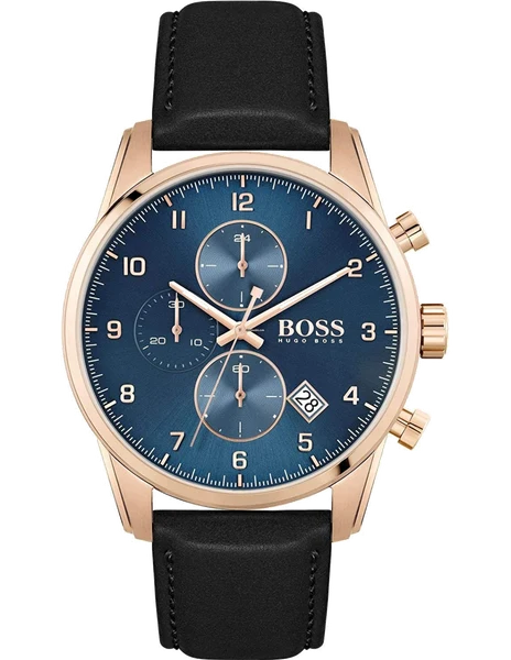 Montre Homme Hugo Boss Skymaster 1513783 bracelet cuir