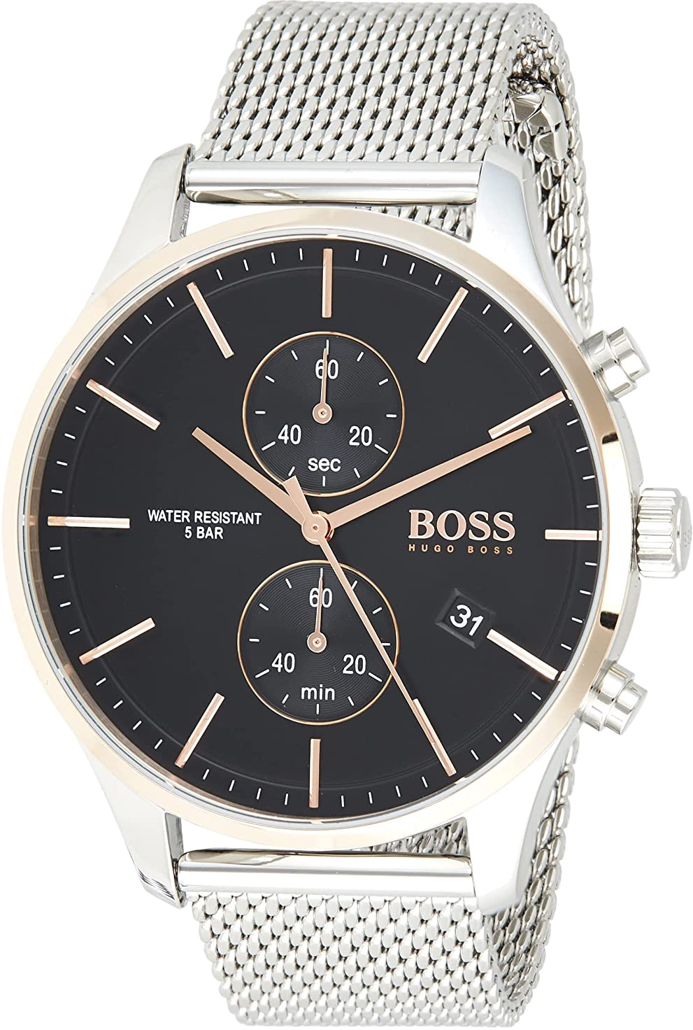 Hugo Boss 1513805 chronographe noir — Montres Outlet