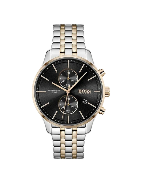 Montre Homme Hugo Boss Associate 1513840 chronographe bicolore