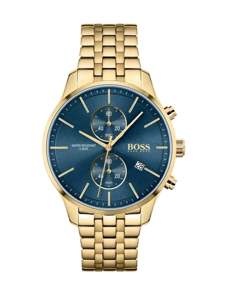 Montre Homme Hugo Boss Associate 1513841 chronographe acier doré
