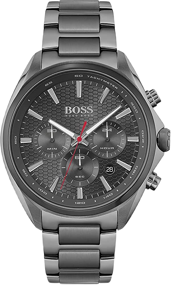 Hugo Boss 1513858 montre chronographe quartz noir — Montres Outlet