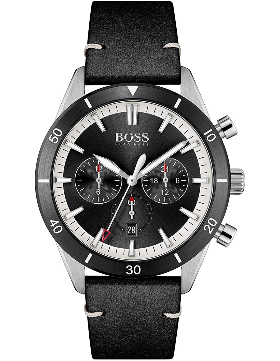 Montre Homme Hugo Boss Santiago 1513864 chronomètre sport en cuir