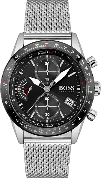 Montre Homme Hugo Boss Pilot Edition 1513886 chronographe cadran noir