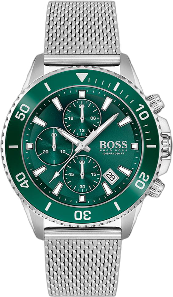 Montre Homme Hugo Boss Admiral 1513905 chronographe cadran vert