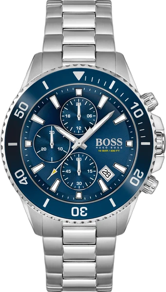 Montre Homme Hugo Boss Admiral 1513907 chronographe cadran bleu