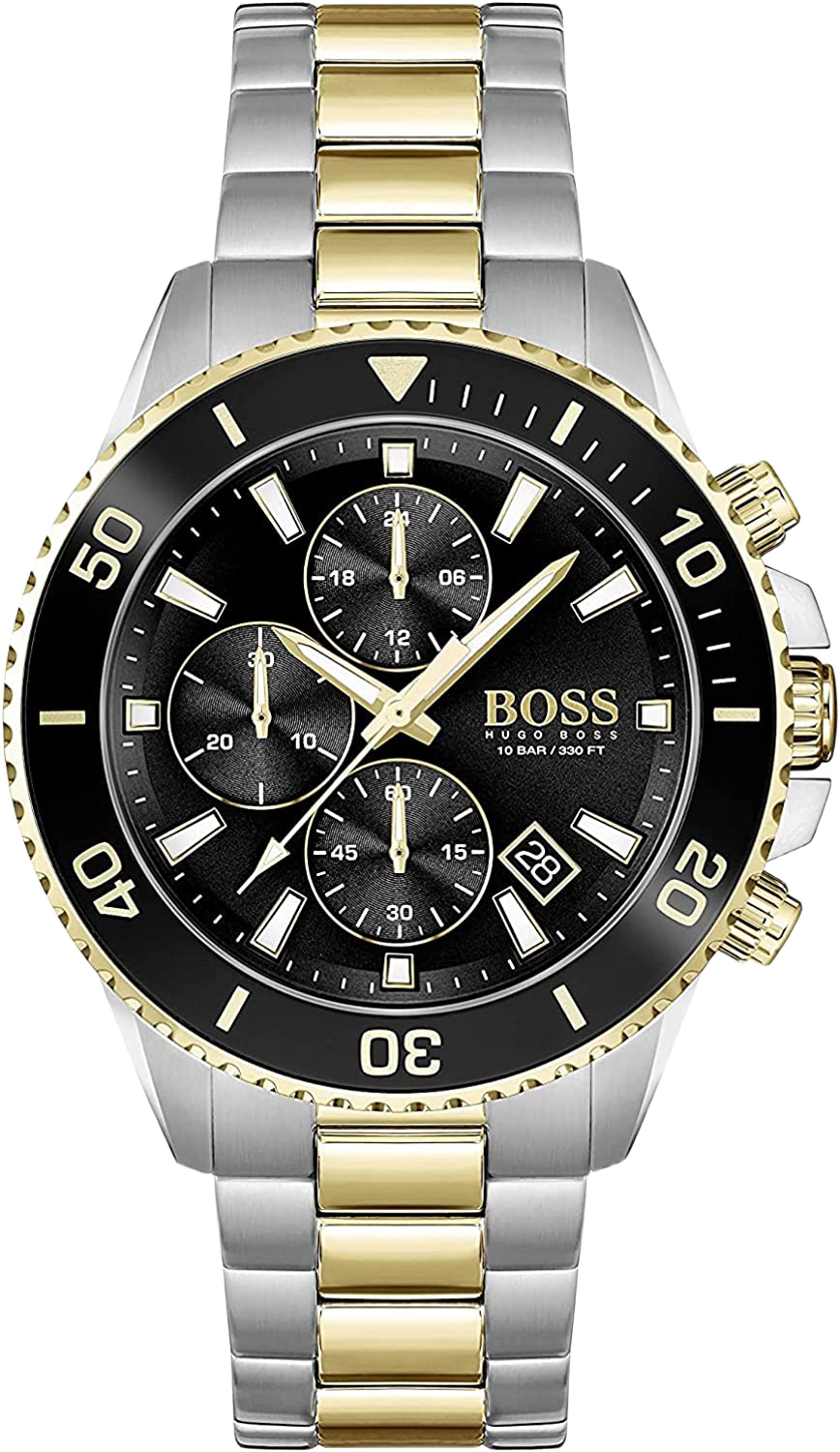 Hugo Boss 1513908 montre avec cadran noir — Montres Outlet