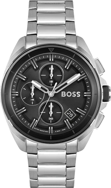 Montre Hugo Boss Athleisure Volane Noire 1513949 bracelet acier