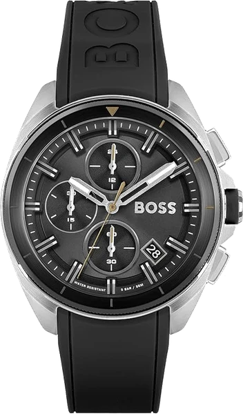Montre Hugo Boss Athleisure Volane Noire 1513953 bracelet silicone