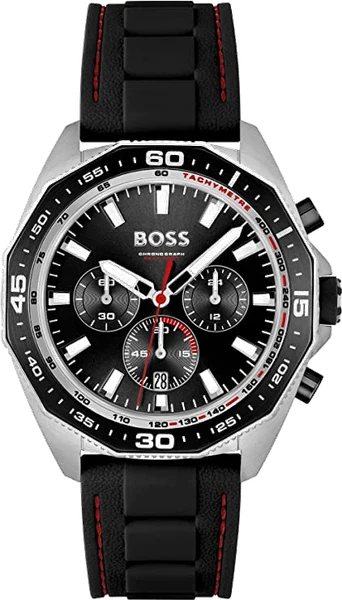 Montre Hugo Boss 1513969 Bracelet Silicone Noir