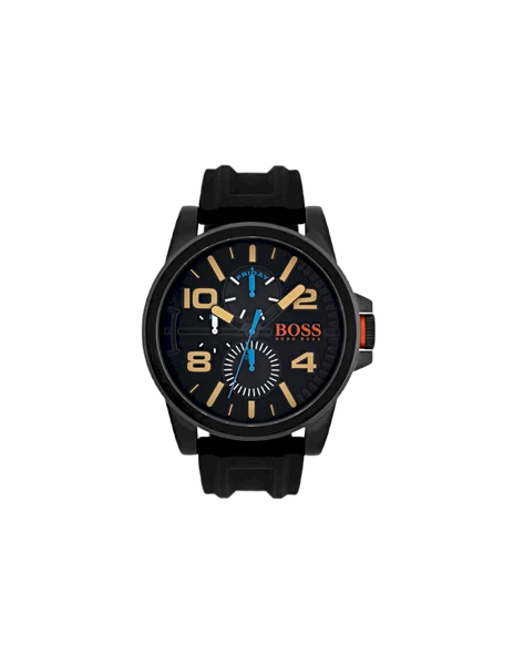 Montre Homme Hugo Boss Boss Orange Detroit 1550011 en silicone noir