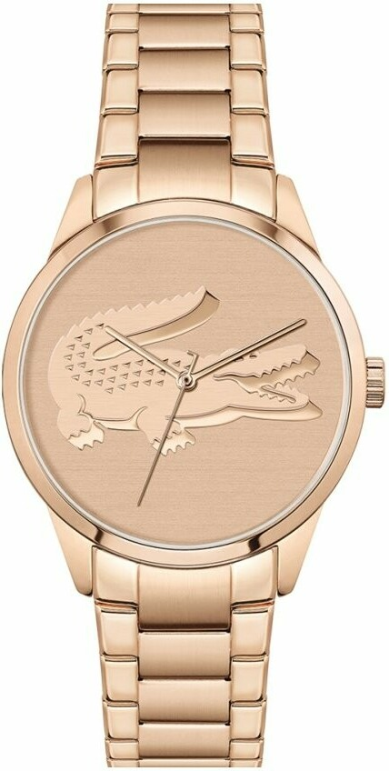 Montre Femme Lacoste Ladycroc 2001172 bracelet acier or rose