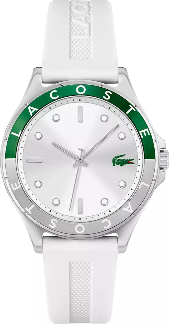 Montre Femme Lacoste Swing 2001265 bracelet silicone blanc