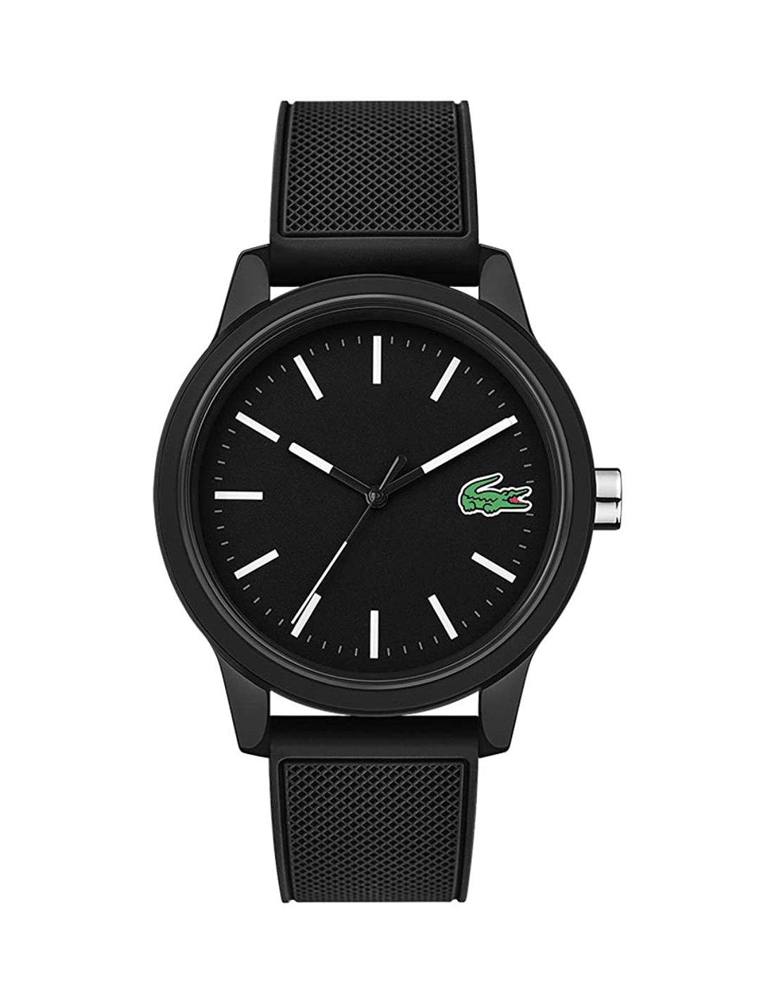 Lacoste 2010986 - cadran noir en acier inoxydable — Montres Outlet