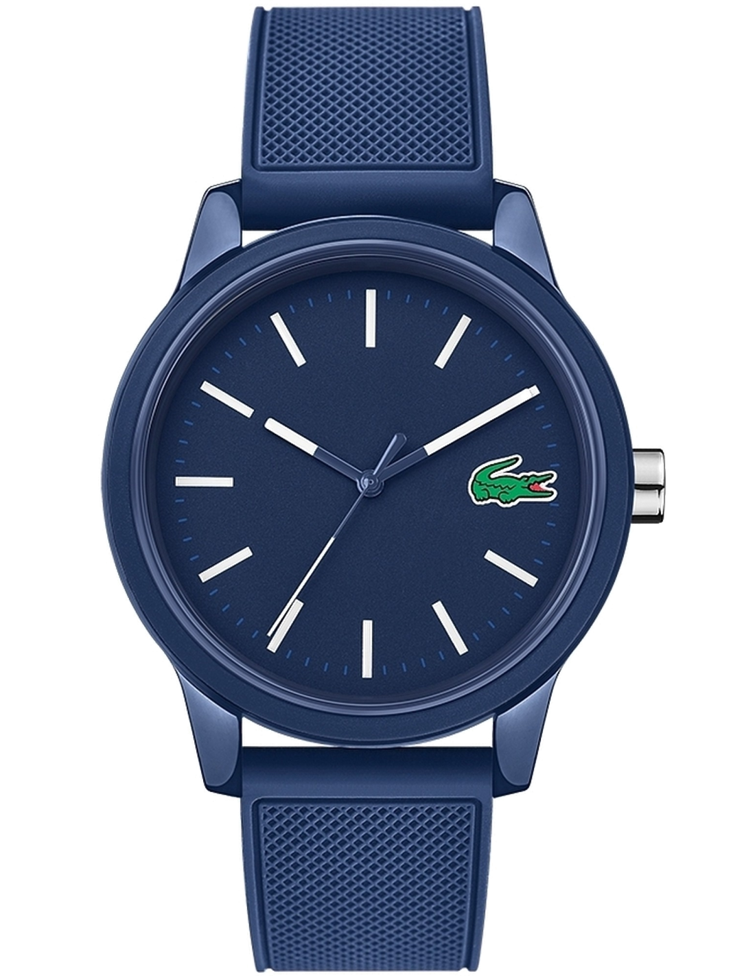 Lacoste 2010987 cadran noir et bracelet en cuir — Montres Outlet