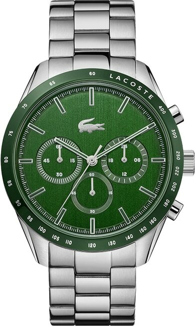 Montre Homme Lacoste 2011080 en acier avec cadran vert