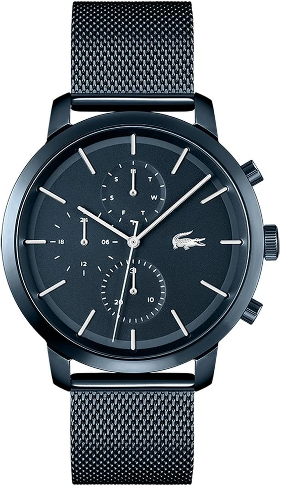 Montre Lacoste 2011196 Replay en Acier Maille Milanaise Bleue