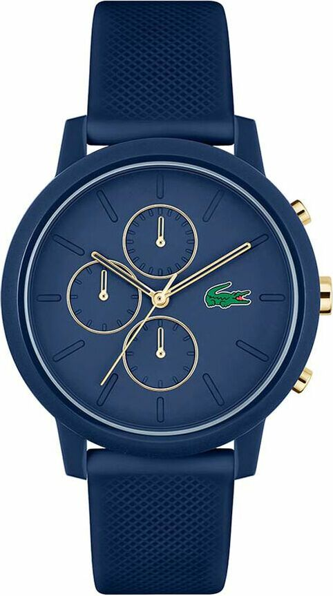 Montre Lacoste 2011248 Chronographe en Silicone Bleu