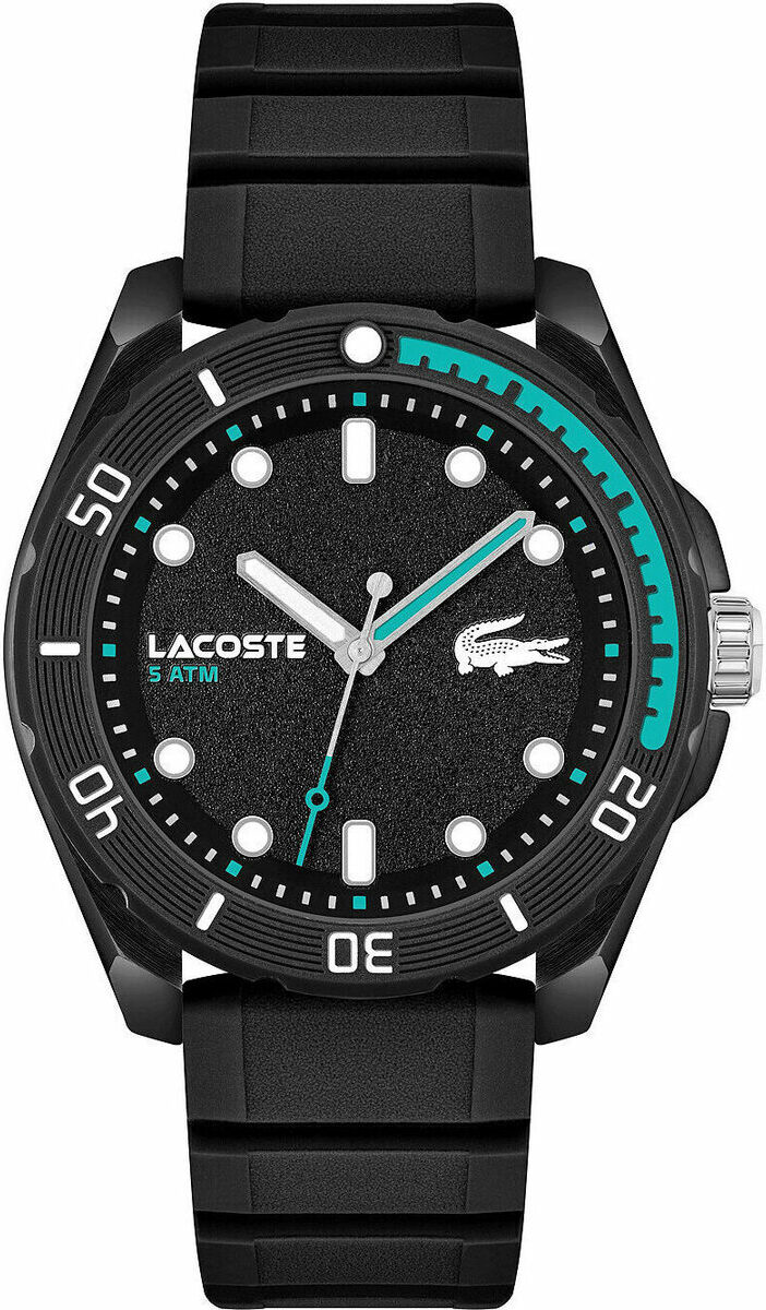 Montre Homme Lacoste 2011284 Bracelet Silicone Noir