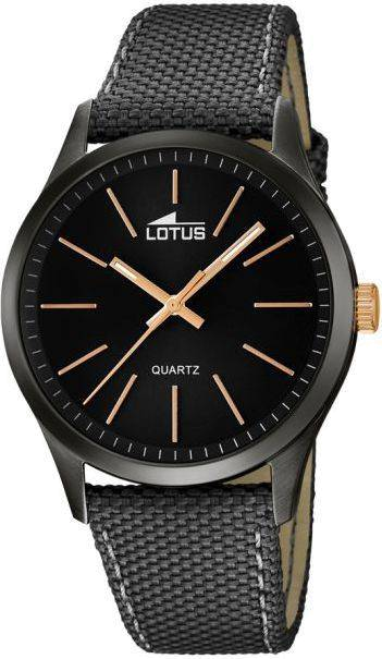 Montre Lotus Smart Casual L18165/2 Tissu et acier anthracite