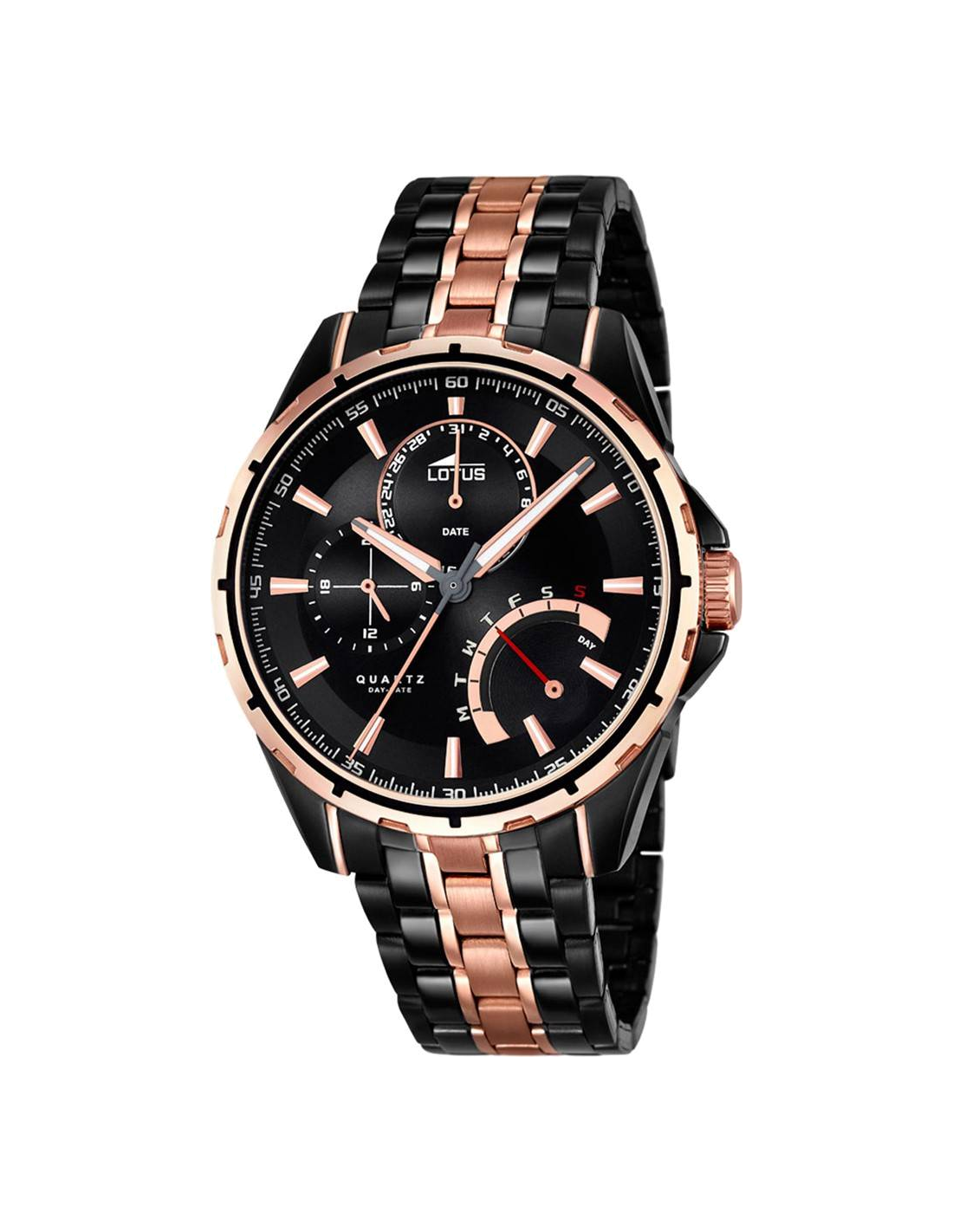 Montre Lotus Smart Casual 18207/1 Bicolore Noir/Or
