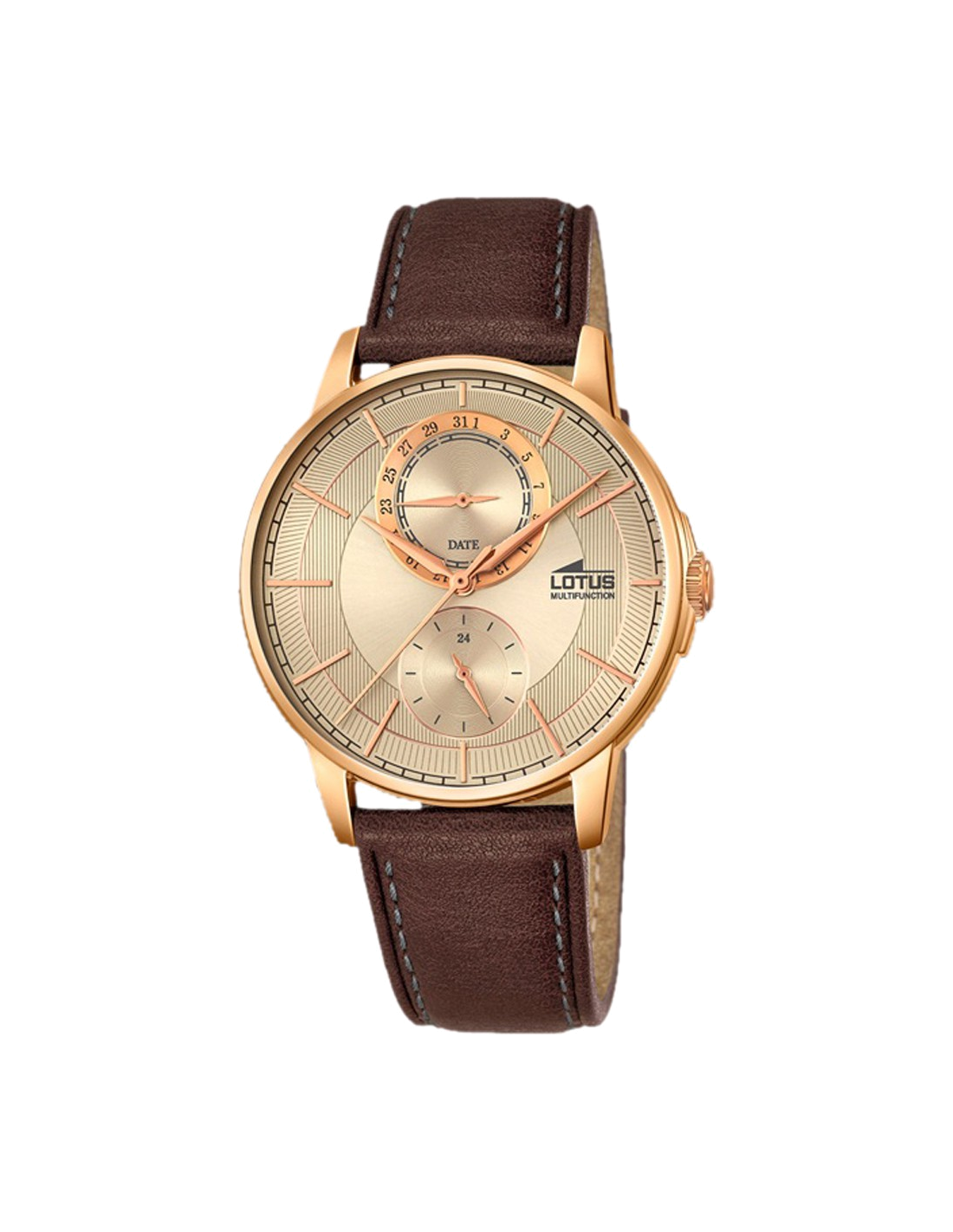 Montre Homme Lotus Multifonction L18324/2 Marron