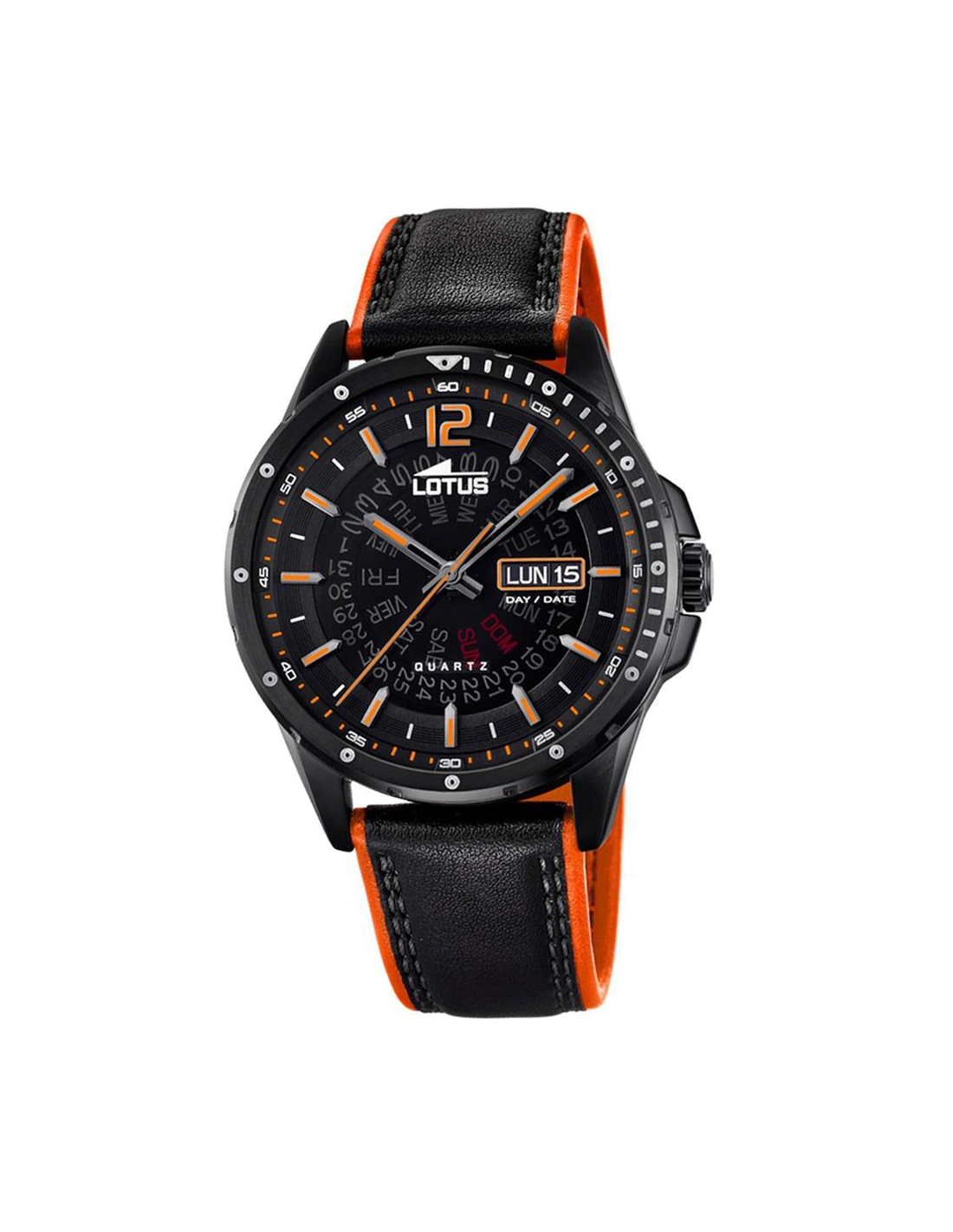 Montre Homme Lotus Smart Casual L18525/1 avec Bracelet en Cuir et Cadran Soleillé