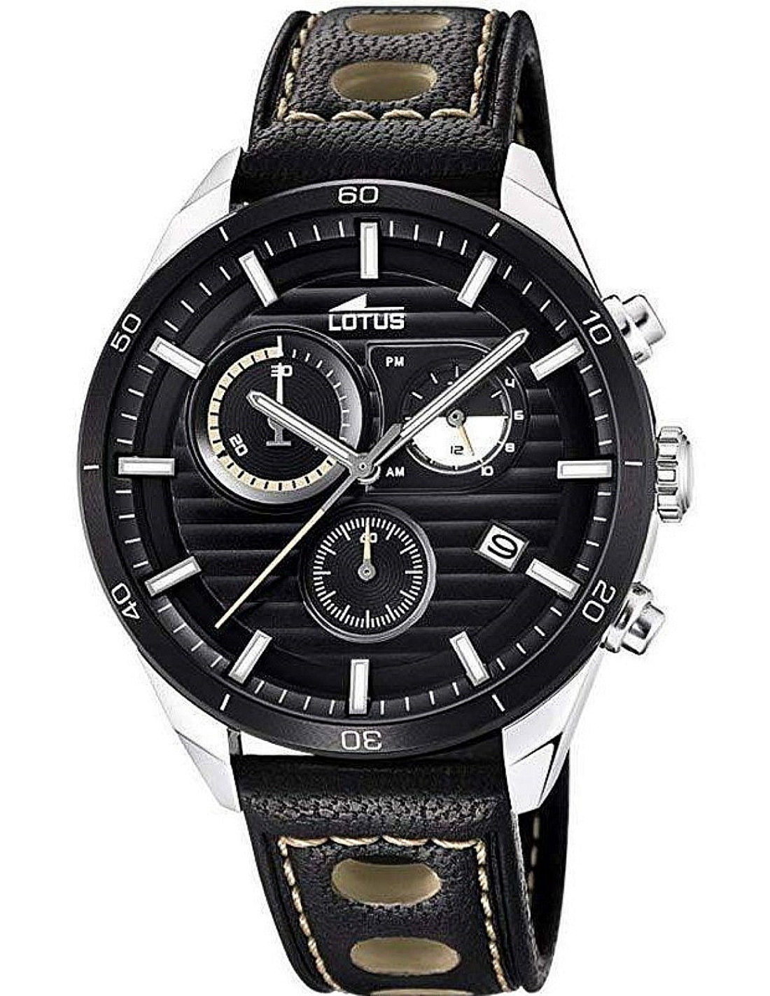 Montre Lotus L18531/1 Chronographe en Acier Inoxydable