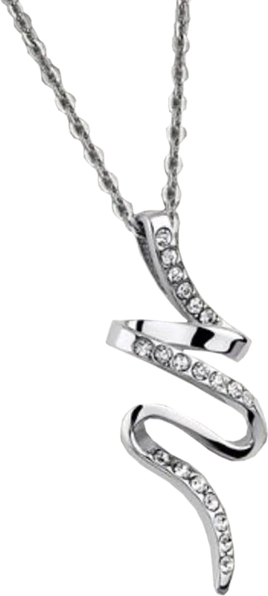 Collier Lotus LS1750-1/1 pendentif avec strass